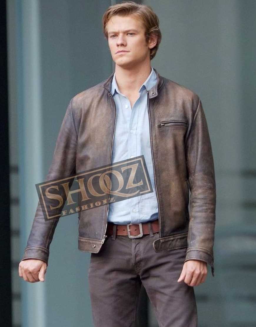 Macgyver Lucas Till Leather Jacket